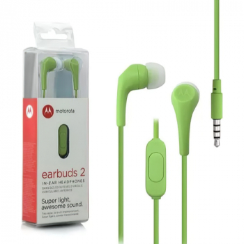 AURICULAR EARBUDS 2 VERDE